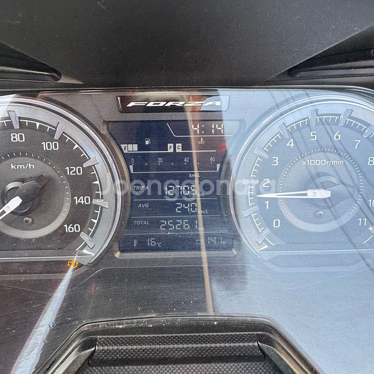 혼다 포르자350 24년식 2만5천km 배달셋팅 바이크 판매합니다--9