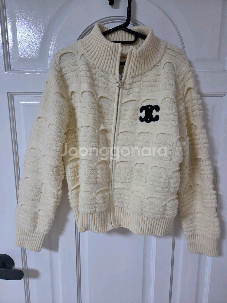 셀린느 여성 집업 니트 가디건--3