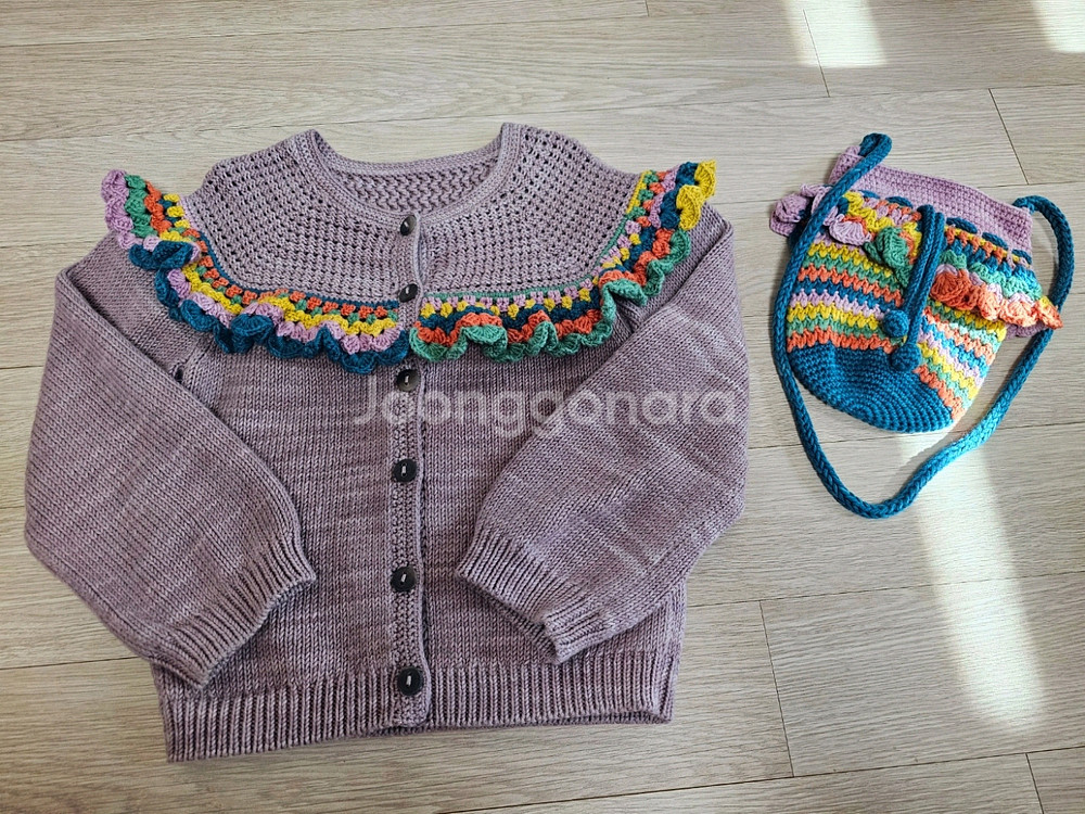 미샤앤퍼프 가디건 6사이즈+ 가방 일괄--0