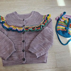 미샤앤퍼프 가디건 6사이즈+ 가방 일괄