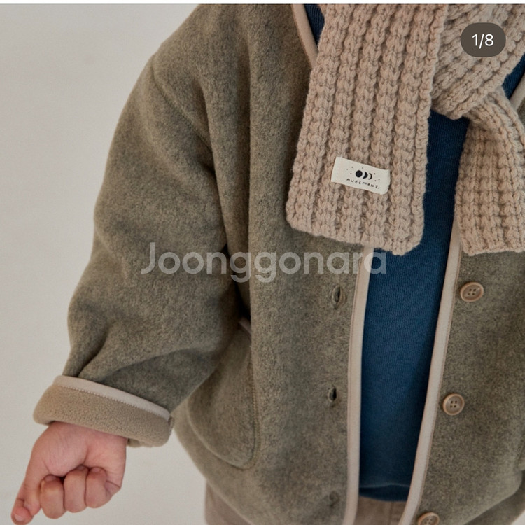 아베끄몽 후리스 멜란모카S 새상품--2