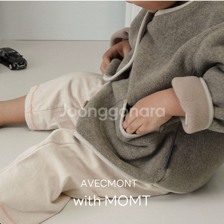 아베끄몽 후리스 멜란모카S 새상품--1