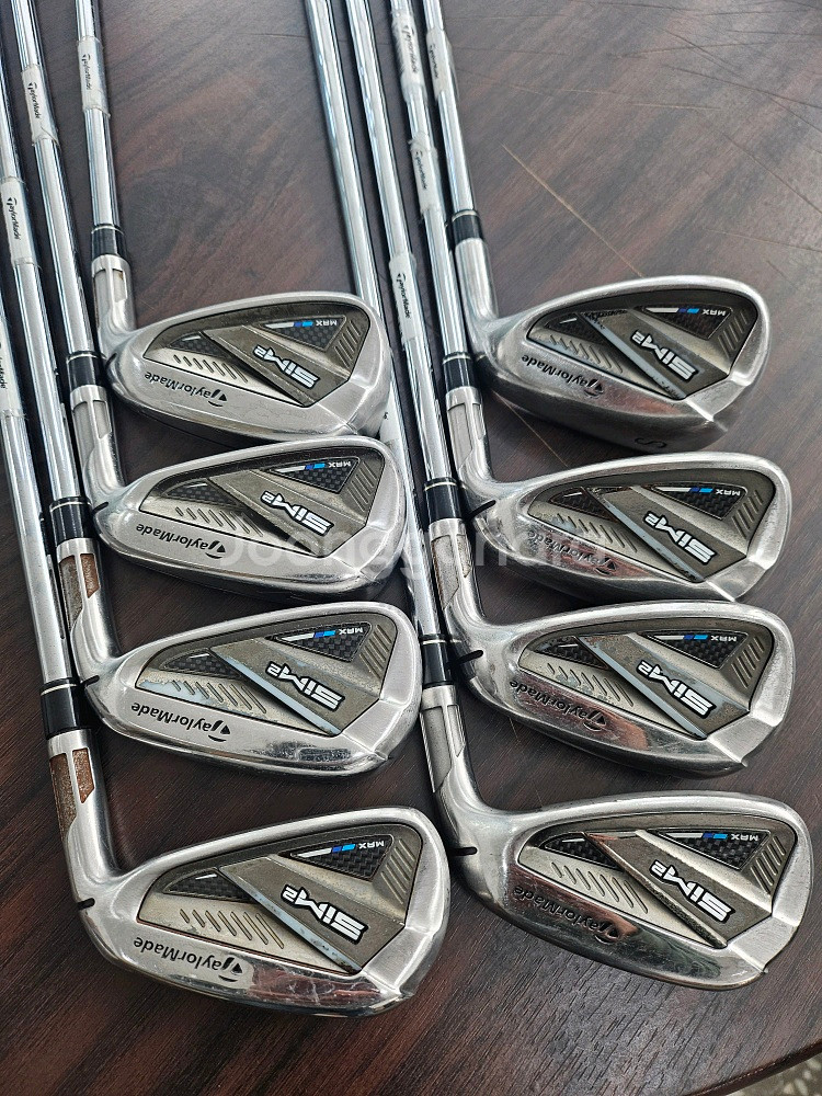 국내정품 테일러메이드 심2맥스 8아이언 S강도--2