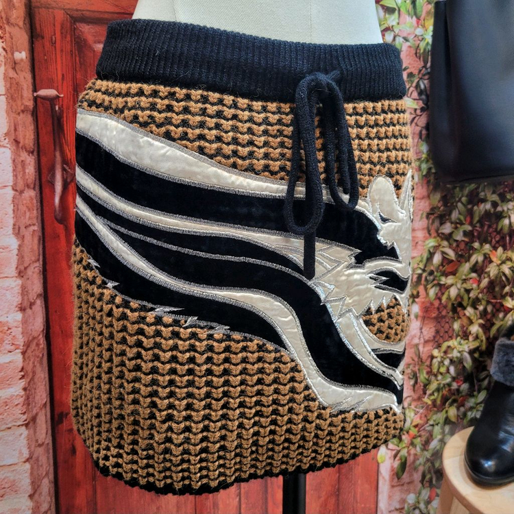 자딕 앤 볼테르 니트 미니 스커트--3