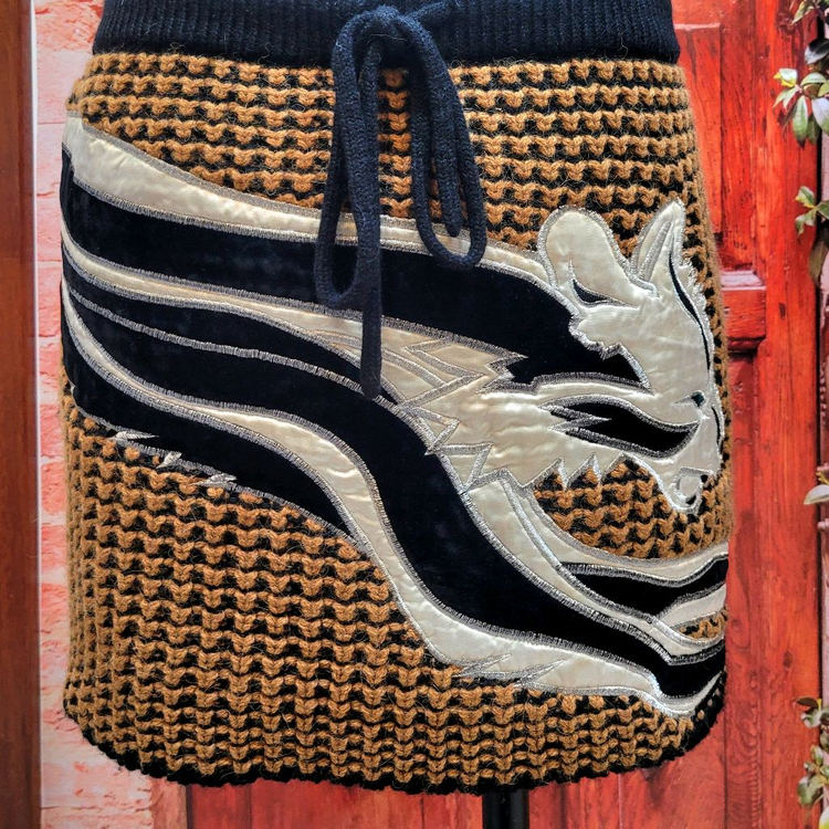 자딕 앤 볼테르 니트 미니 스커트--2