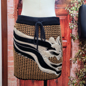 자딕 앤 볼테르 니트 미니 스커트