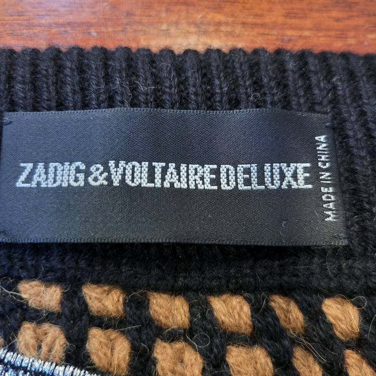 자딕 앤 볼테르 니트 미니 스커트--8