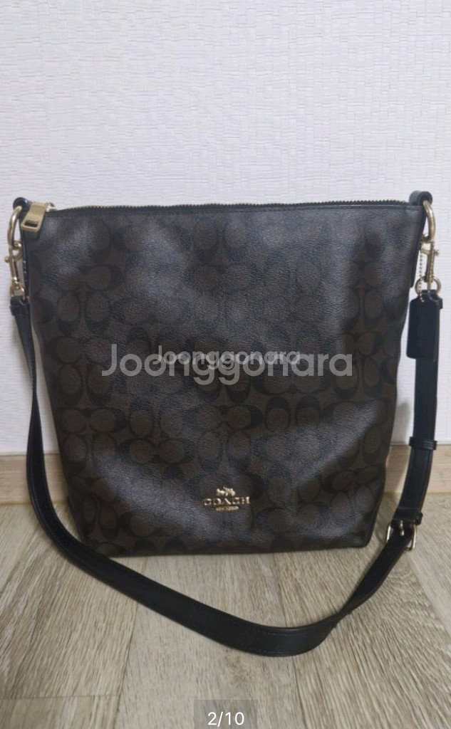 코치 에비더플 숄더 크로스--0