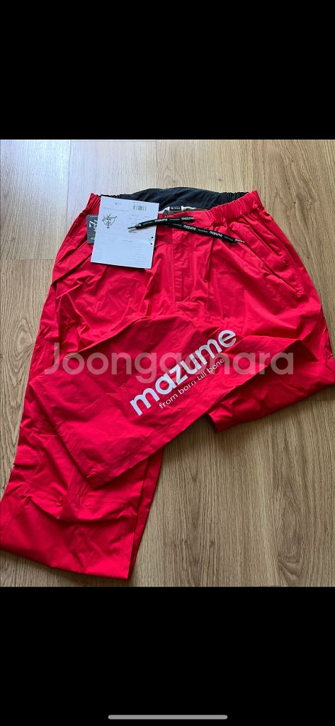 마즈메 레인팬츠--0