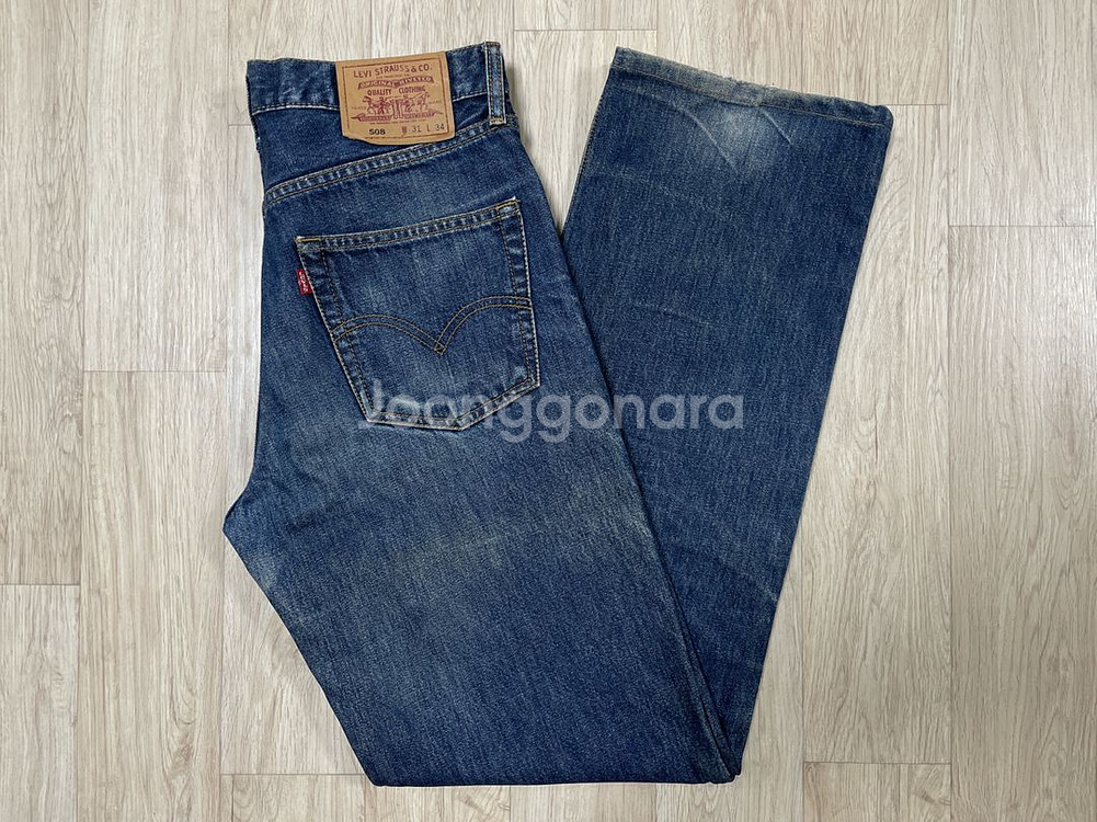 31) 90s 리바이스 재팬 508 워싱 데님팬츠(RRL&LVC&폴로)--0