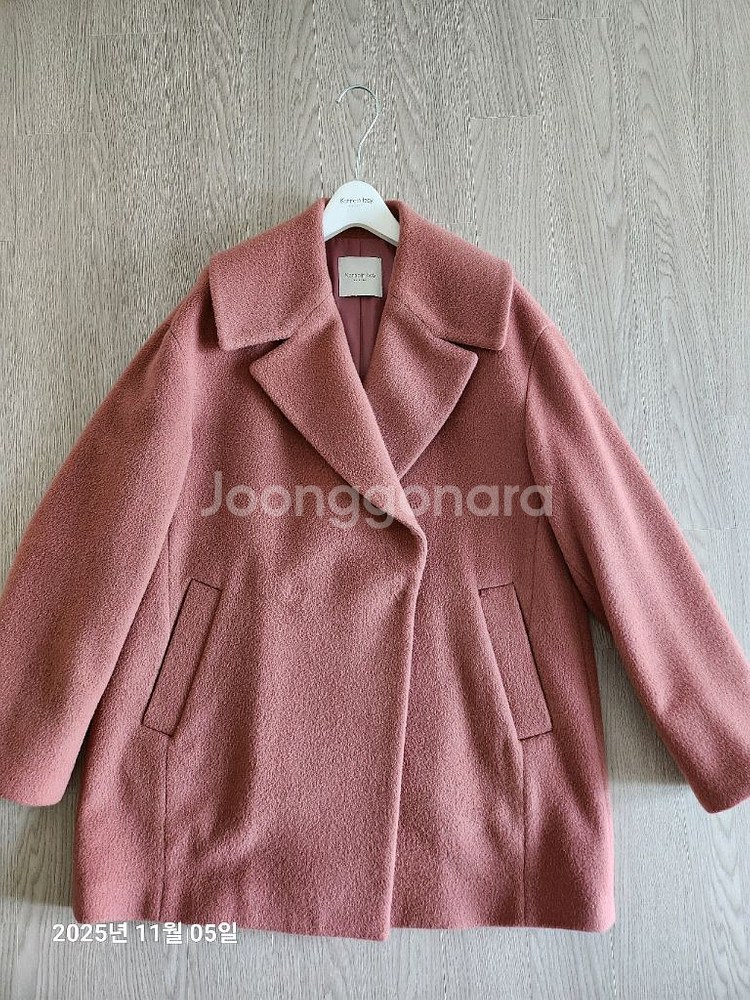 케네스레이디 빅카라 코트(66) 택포4--1