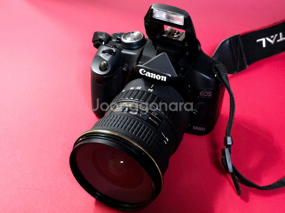 캐논 EOS 500D+토키나 렌즈+헤링본가방+삼각대--3