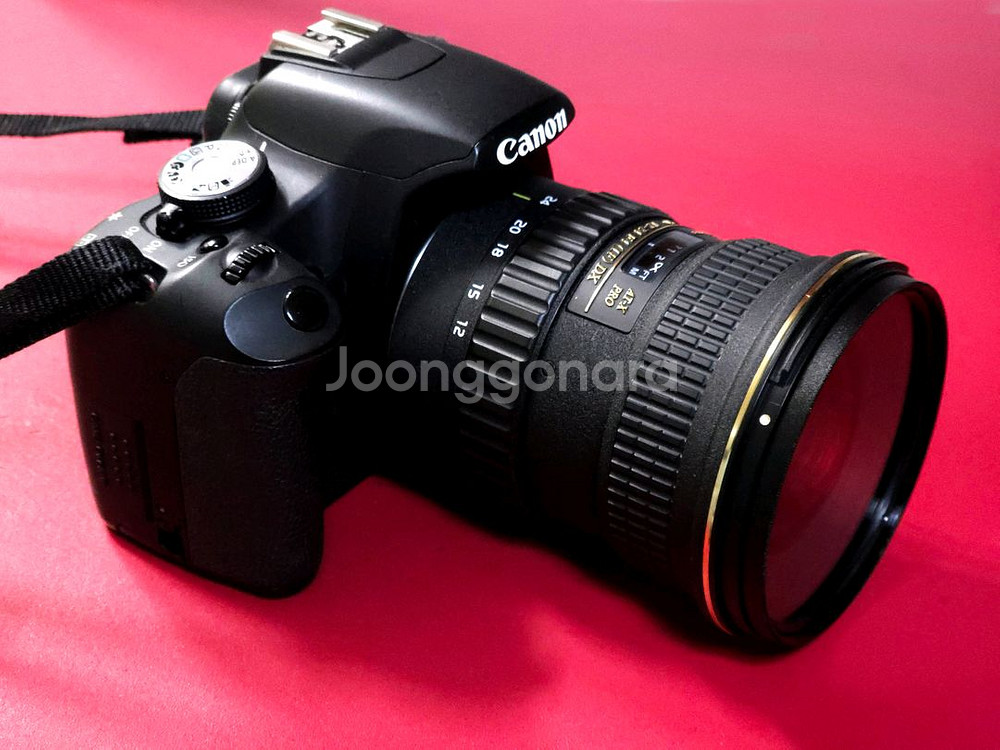 캐논 EOS 500D+토키나 렌즈+헤링본가방+삼각대--4