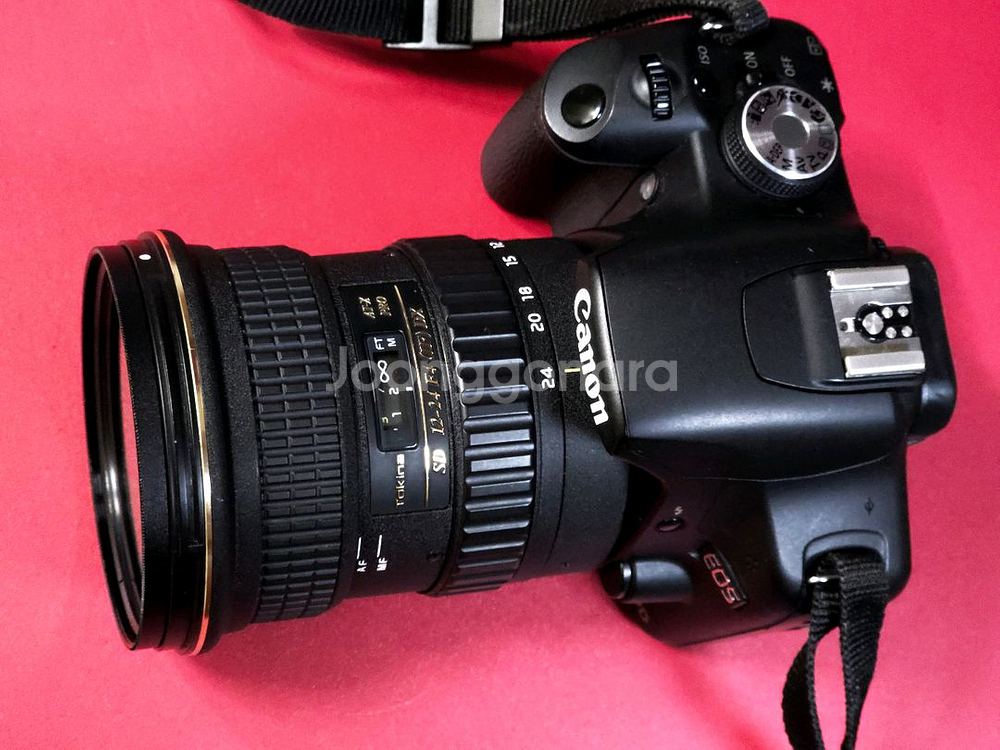 캐논 EOS 500D+토키나 렌즈+헤링본가방+삼각대--5