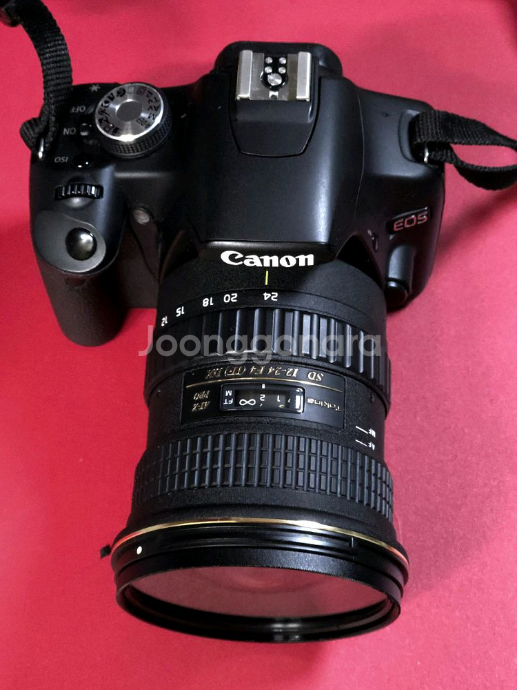 캐논 EOS 500D+토키나 렌즈+헤링본가방+삼각대--6