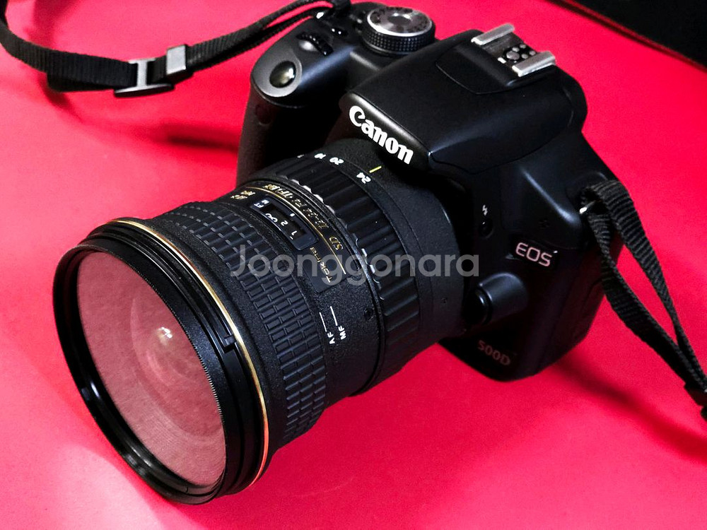 캐논 EOS 500D+토키나 렌즈+헤링본가방+삼각대--0