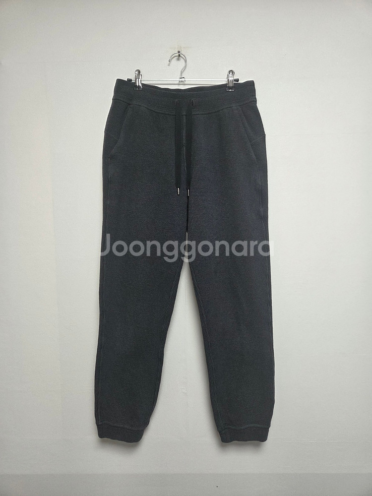 룰루레몬 여성 텍스쳐드 조거 팬츠 그레이(M)--0