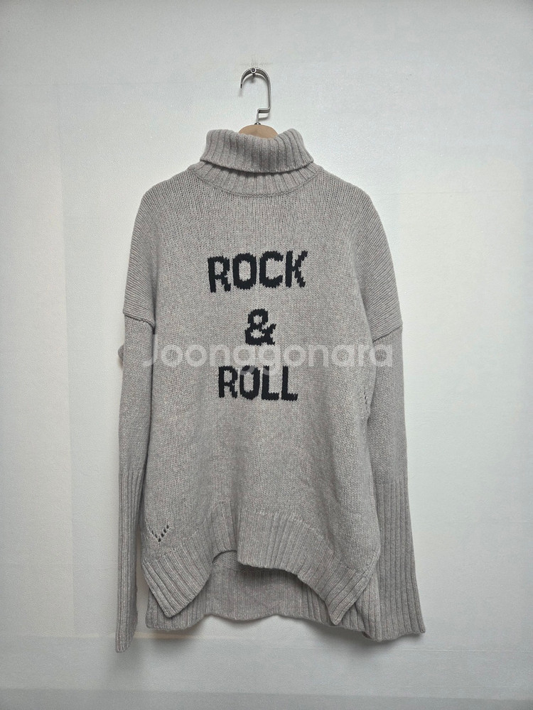 쟈딕앤볼테르 락앤롤 터틀넥 스웨터 아이보리(M)--0