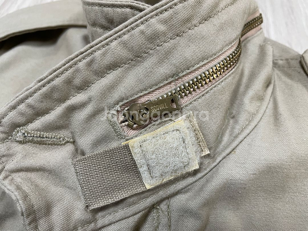 95~100) 90s 알파 미군 3세대 황동지퍼 M65(미제)RRL&폴로--4