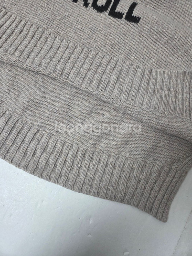 쟈딕앤볼테르 락앤롤 터틀넥 스웨터 아이보리(M)--5