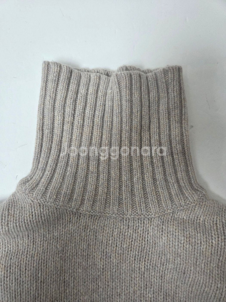 쟈딕앤볼테르 락앤롤 터틀넥 스웨터 아이보리(M)--6