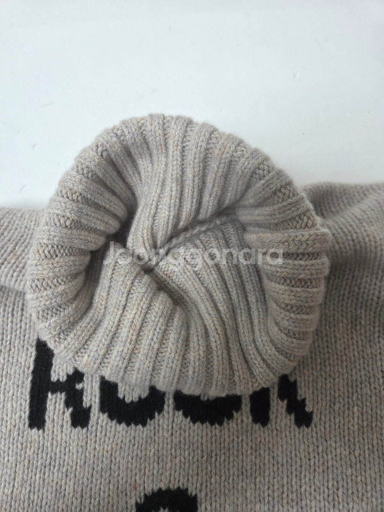 쟈딕앤볼테르 락앤롤 터틀넥 스웨터 아이보리(M)--4