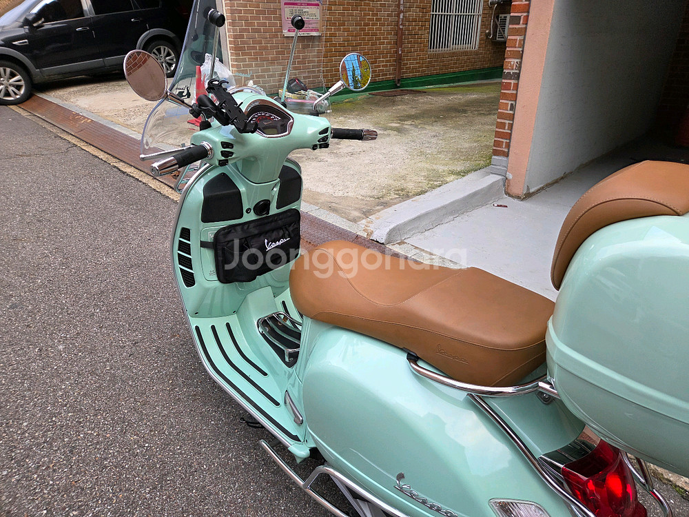 베스파 GTS125 22년식 릴렉스그린 수원--4