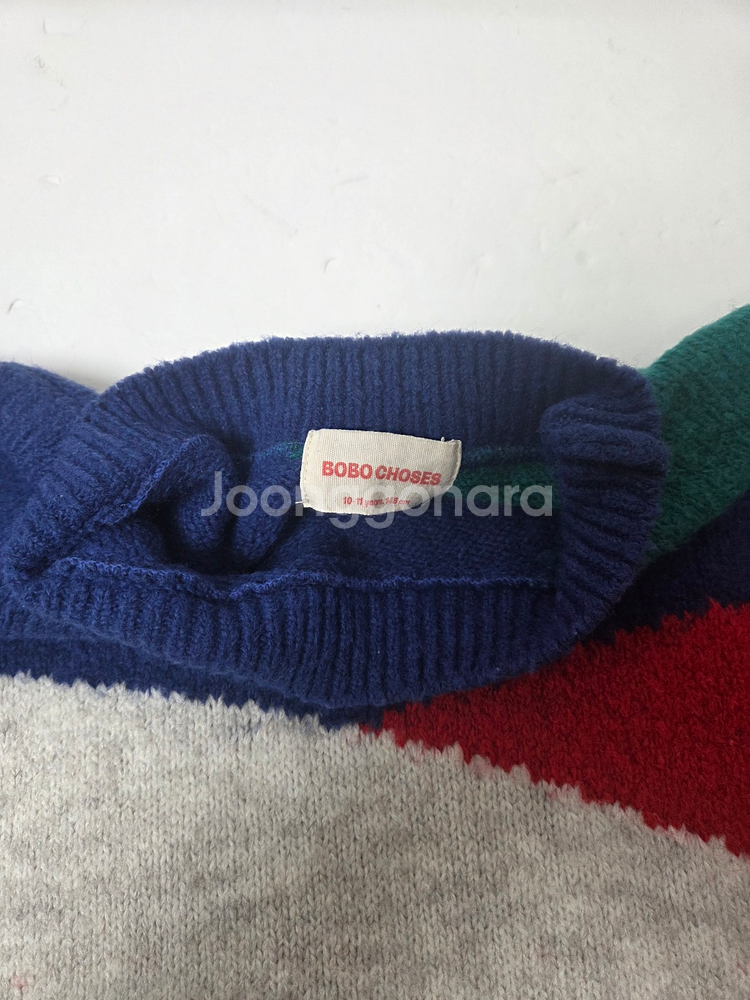 보보쇼즈 멀리 컬러 니트 스웨터(10-11Y)--5