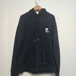 매종키츠네 레인보우 폭스 패치 후드티 블랙(S)