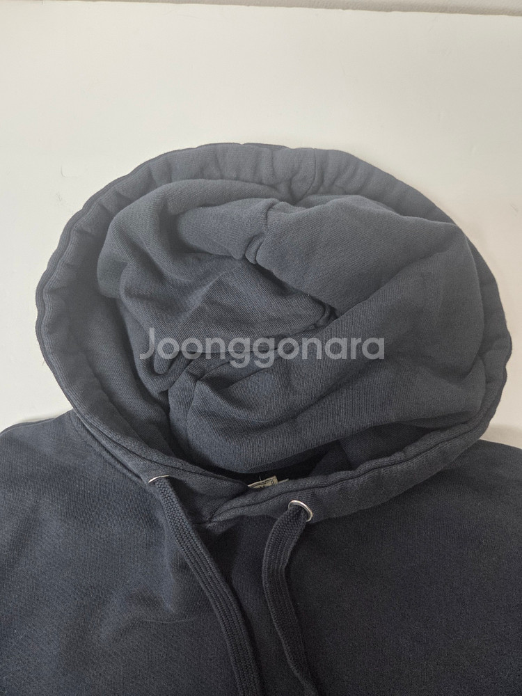 매종키츠네 레인보우 폭스 패치 후드티 블랙(S)--2