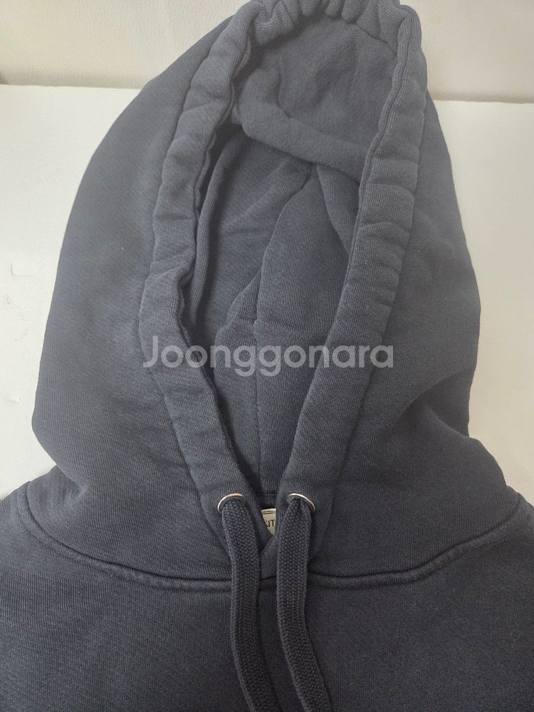 매종키츠네 레인보우 폭스 패치 후드티 블랙(S)--7