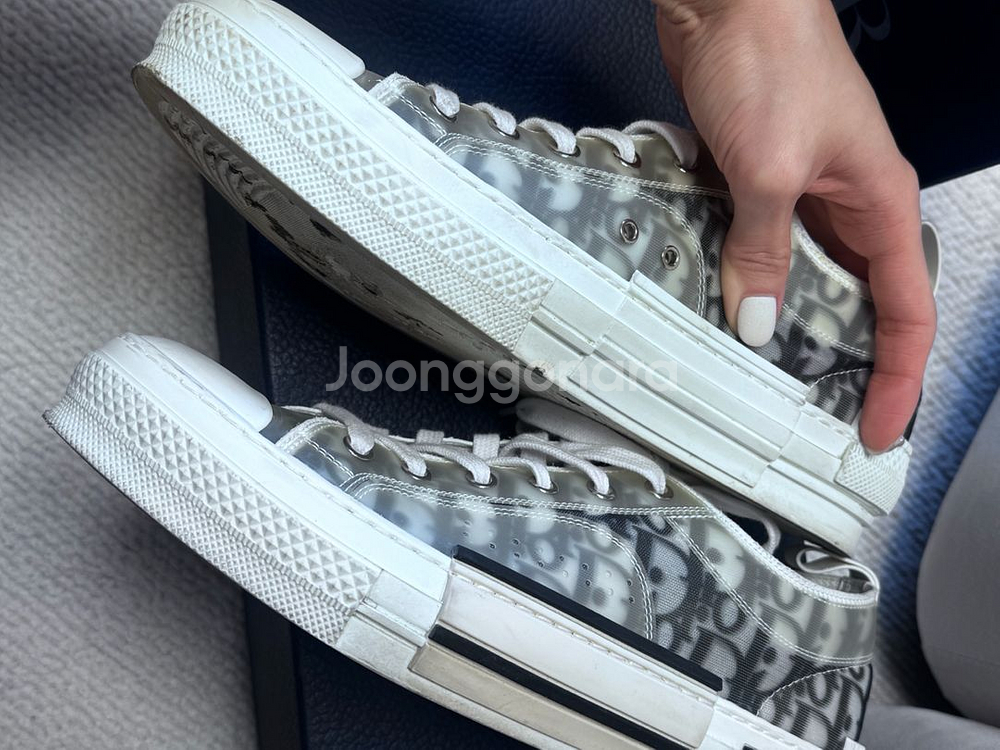 디올 오블리크 스니커즈--3