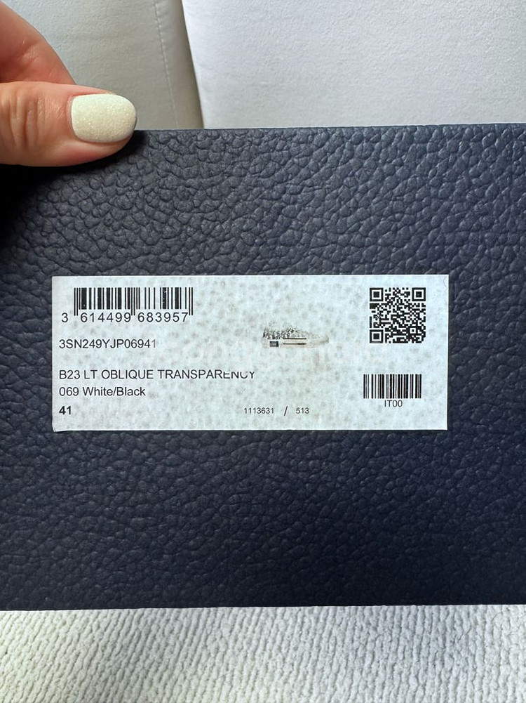 디올 오블리크 스니커즈--7