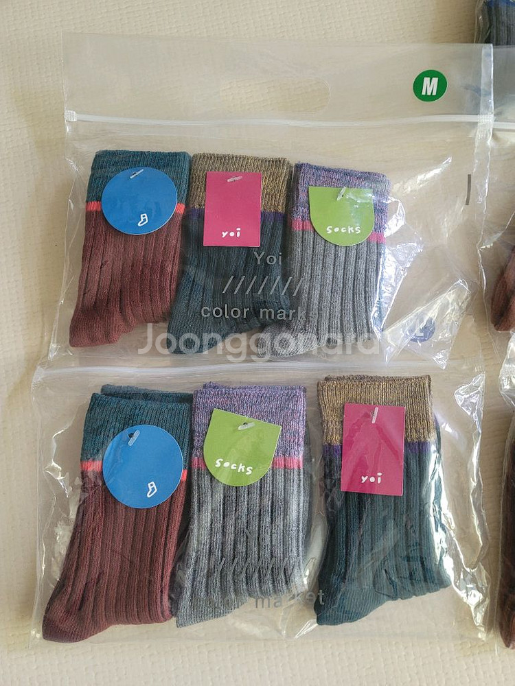 요이삭스 유아동양말세트--1