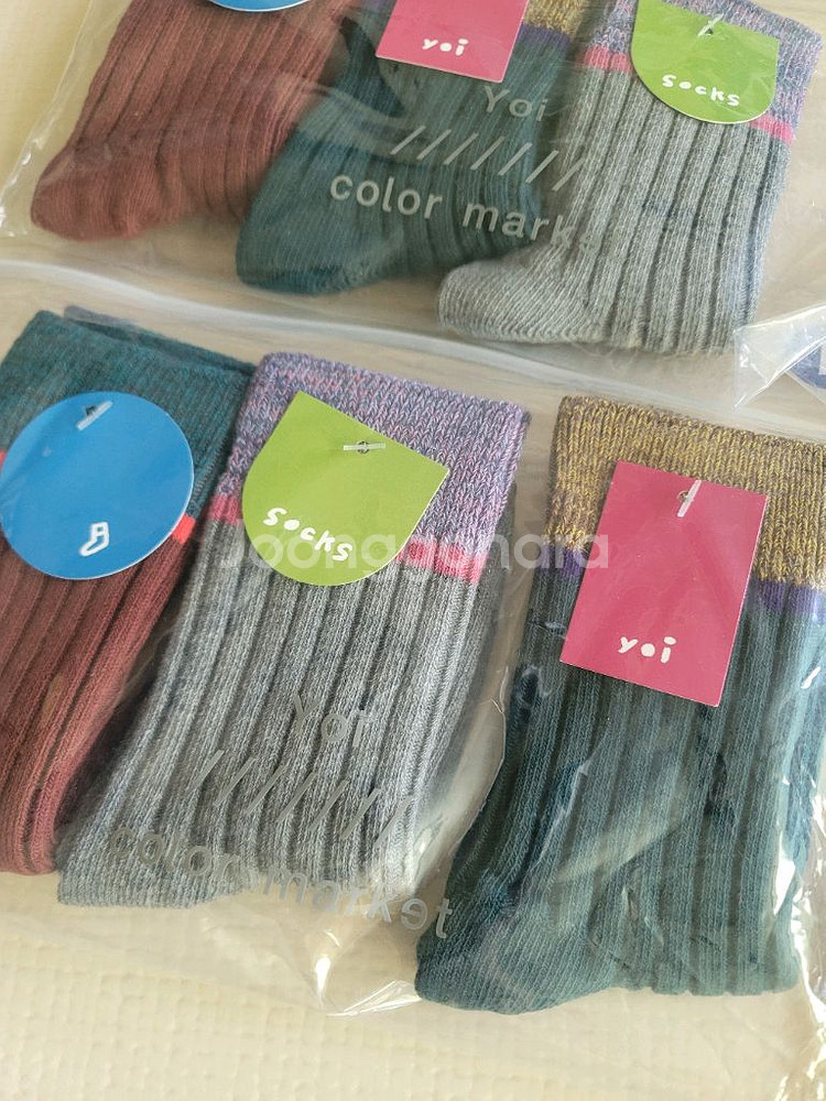 요이삭스 유아동양말세트--3