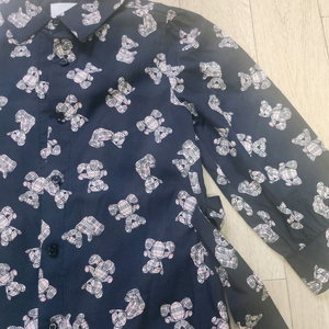 정품.1회착) 버버리키즈4y 셔츠형 원피스