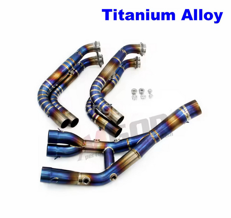 BMW S1000RR 티타늄 배기 파이프 (19-25년)--1