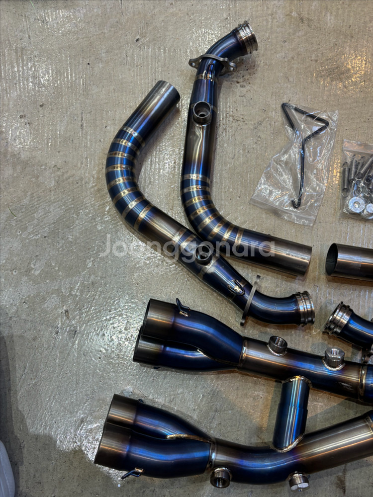 BMW S1000RR 티타늄 배기 파이프 (19-25년)--5