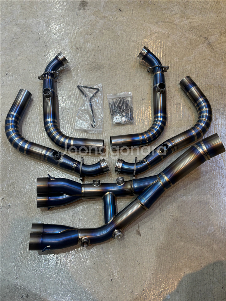 BMW S1000RR 티타늄 배기 파이프 (19-25년)--2