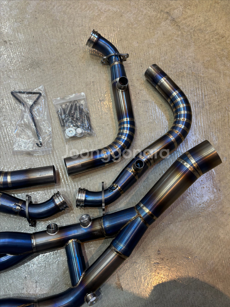 BMW S1000RR 티타늄 배기 파이프 (19-25년)--6