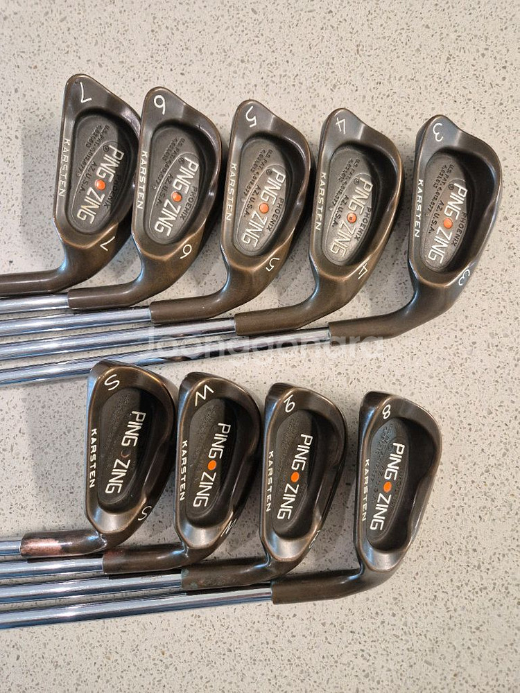 핑 황동 징 아이언세트 (9개)--0