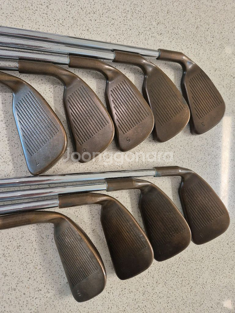 핑 황동 징 아이언세트 (9개)--1