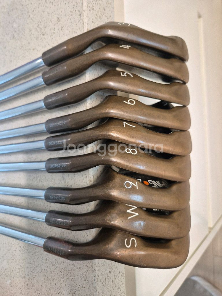 핑 황동 징 아이언세트 (9개)--2