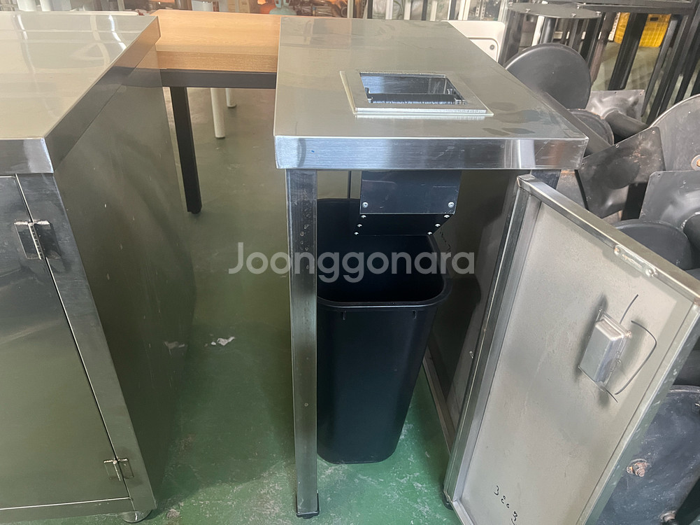 업소용 스테인리스 주방 작업대 커피머신다이--4