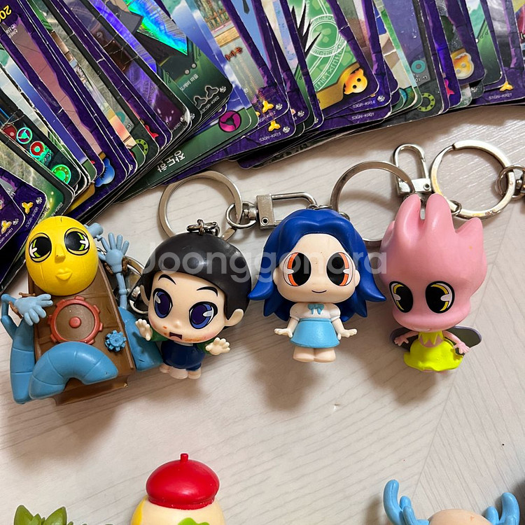 신비아파트 피규어 키링 카드 일괄--3