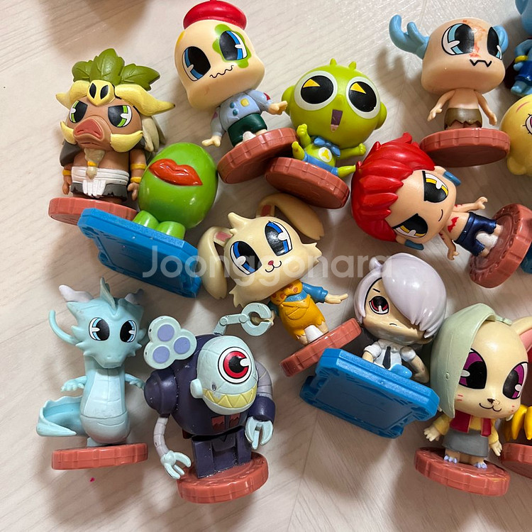 신비아파트 피규어 키링 카드 일괄--1