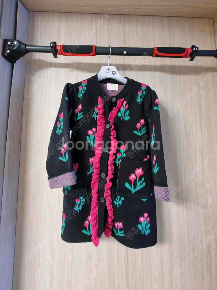 베베베베 가디건 모자 세트 M--1