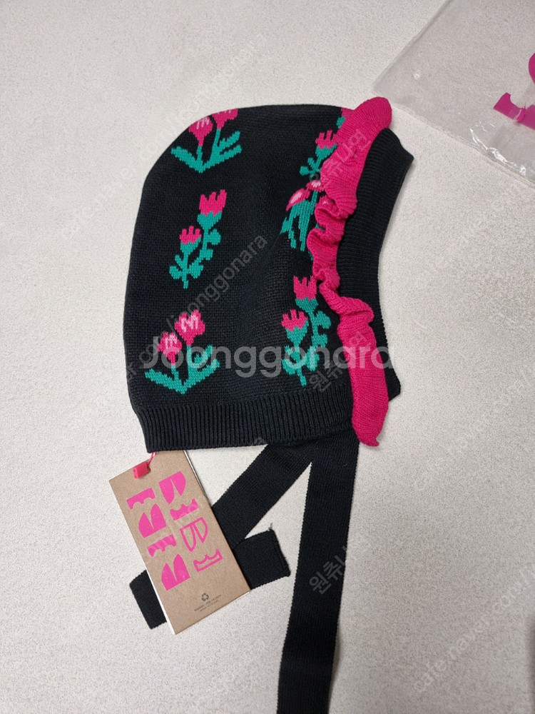 베베베베 가디건 모자 세트 M--2