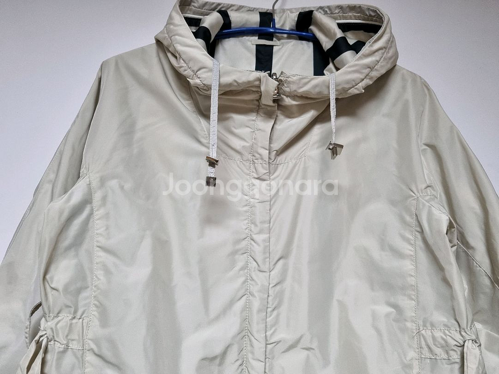 S Max Mara 리버시블 후드바람막이--4