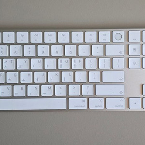 애플 매직키보드 터치id 풀사이즈 usb-c 넘버릭키보드 a3119